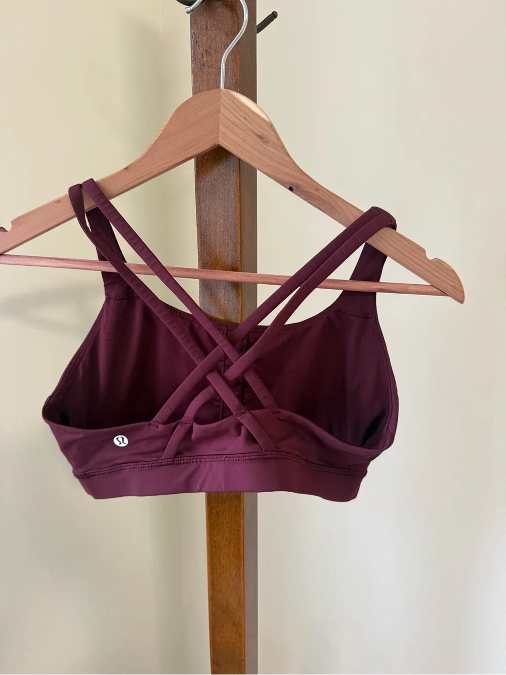 lululemon athletica Strappy Sports Bra - Wine